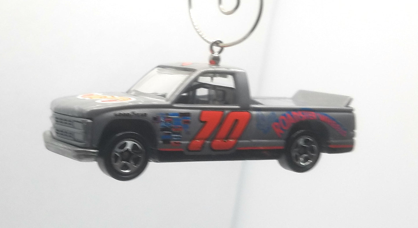 1996 Chevy Pickup Truck Gray #70 Christmas Ornament