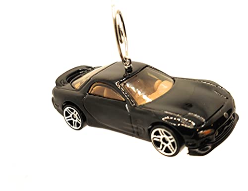 1995 Mazda RX-7 Black Christmas Ornament