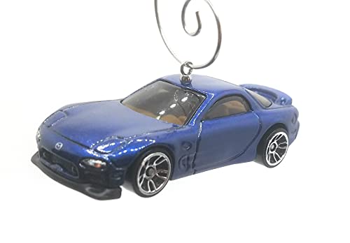 1995 Mazda RX-7 Blue Christmas Ornament