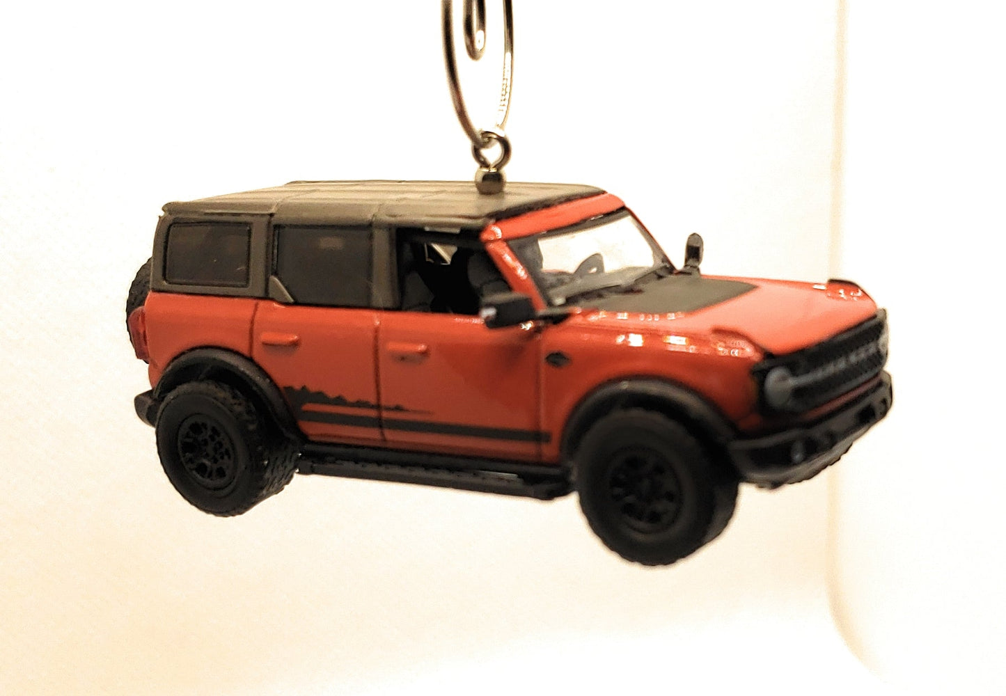 2021 Ford Bronco Wildtrak Red Christmas Ornament
