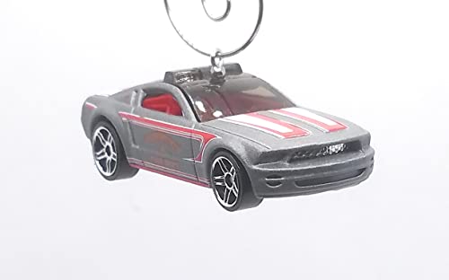 Ford Mustand GT Concept Car Silver Christmas Ornament
