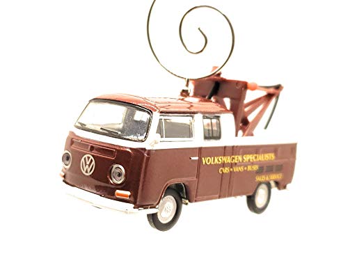 1968 for Volkswagen VW Type 2 Tow Truck Brown Christmas Ornament