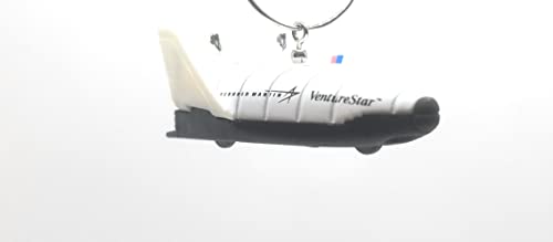 X-33 Reusable Launch Vehicle Space RLV White Christmas Ornament