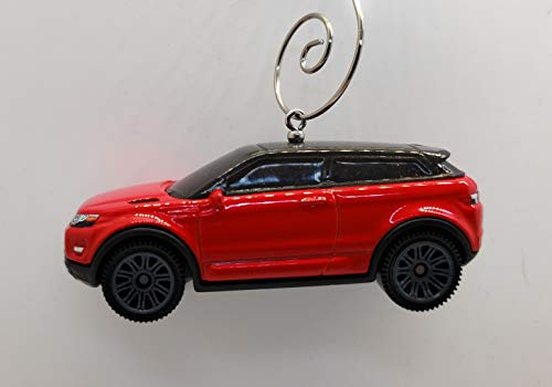 2015 Range Rover Evoque Car Custom Diecast Red Christmas Ornament