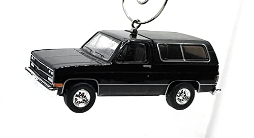 1989 Chevy Blazer Black Christmas Ornament