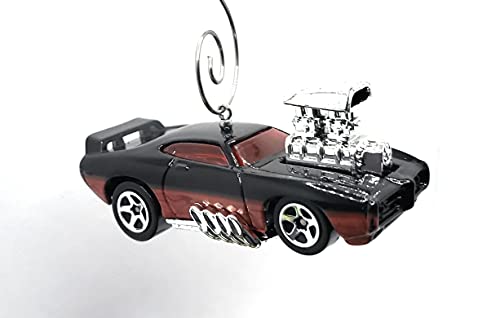 Pontiac GTO Judge Black Red Christmas Ornament
