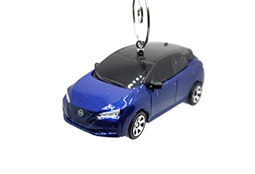 2018 Nissan Leaf Blue Christmas Ornament