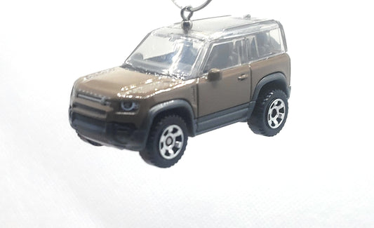 2020 Land Rover Defender 90 Brown Christmas Ornament