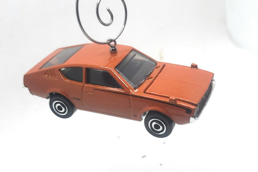 1975 Mitsubishi Lancer Copper Christmas Ornament