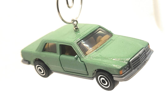 1980 Mercedes-Benz 450 SEL Green Christmas Ornament