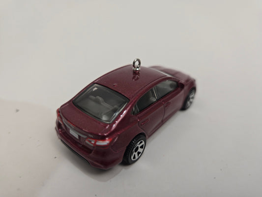 2016 Nissan Sentra Red Christmas Ornament