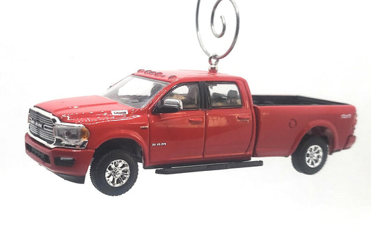 2022 Ram 2500 Laramie Red Christmas Ornament