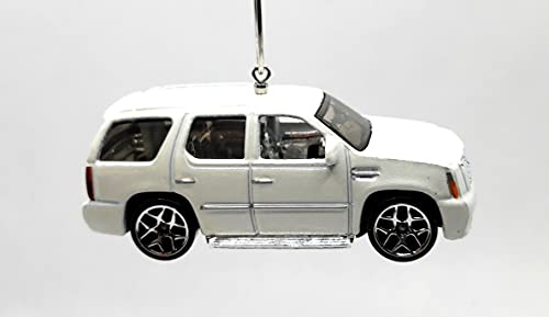 Christmas Ornament for 2007 Cadillac Escalade White