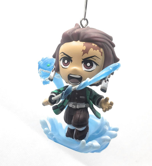 2023 Tanjiro Kamado with Dragon Demon Slayer Anime Christmas Ornament