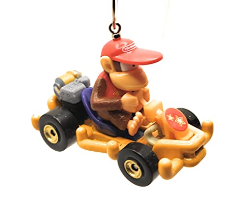 Diddy Kong Pipe Frame for Mario Kart Car Christmas Ornament 1:64