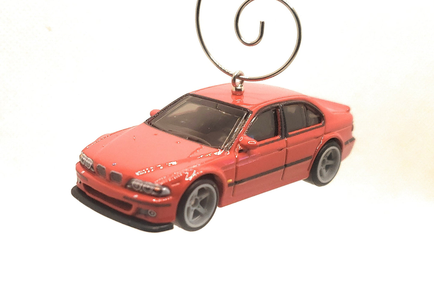 2001 BMW M5 Red Christmas Ornament