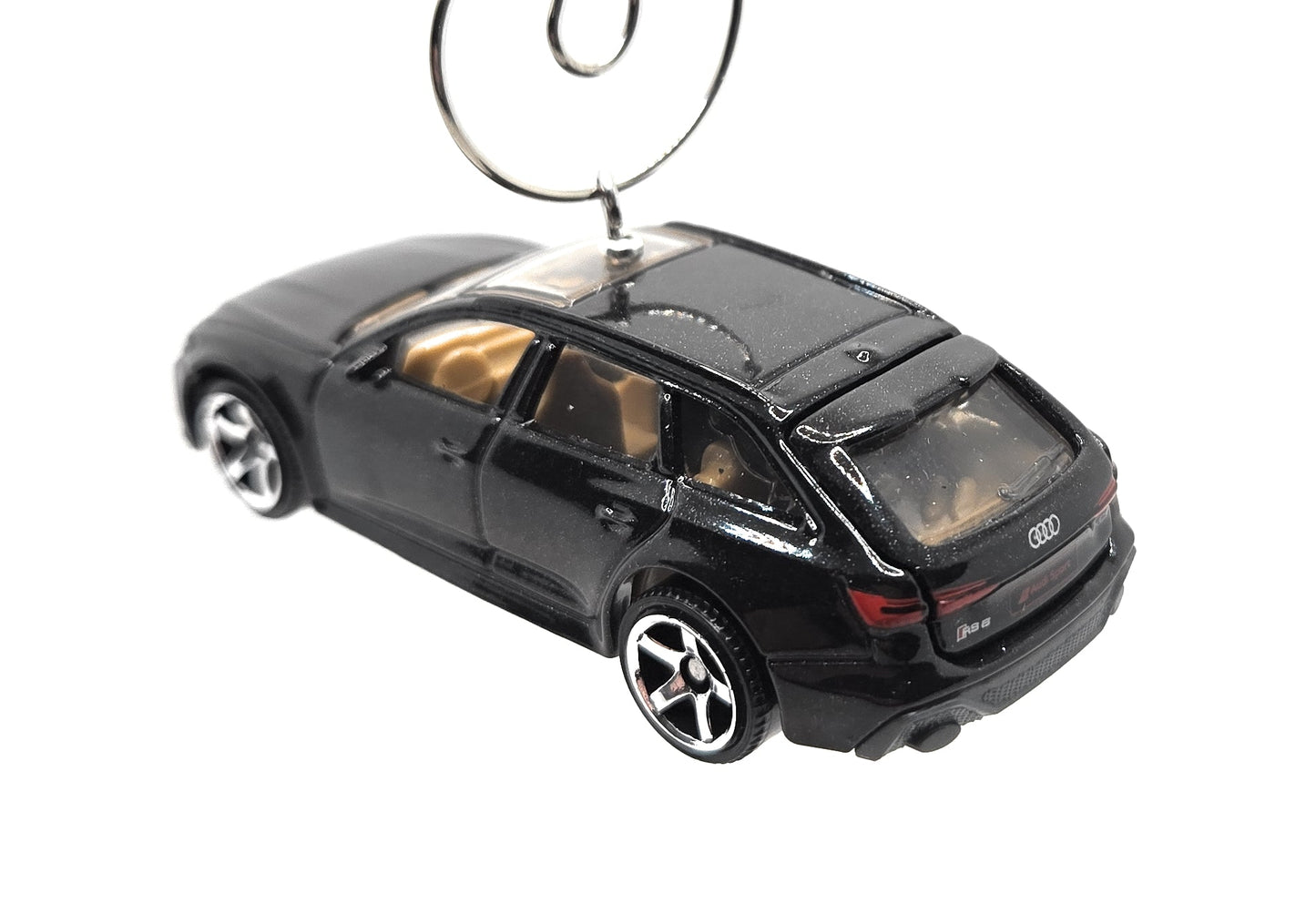 2023 Audi RS 6 Avant Black Christmas Ornament