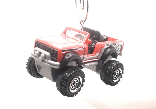 1976 International Scout 4x4 Red Christmas Ornament