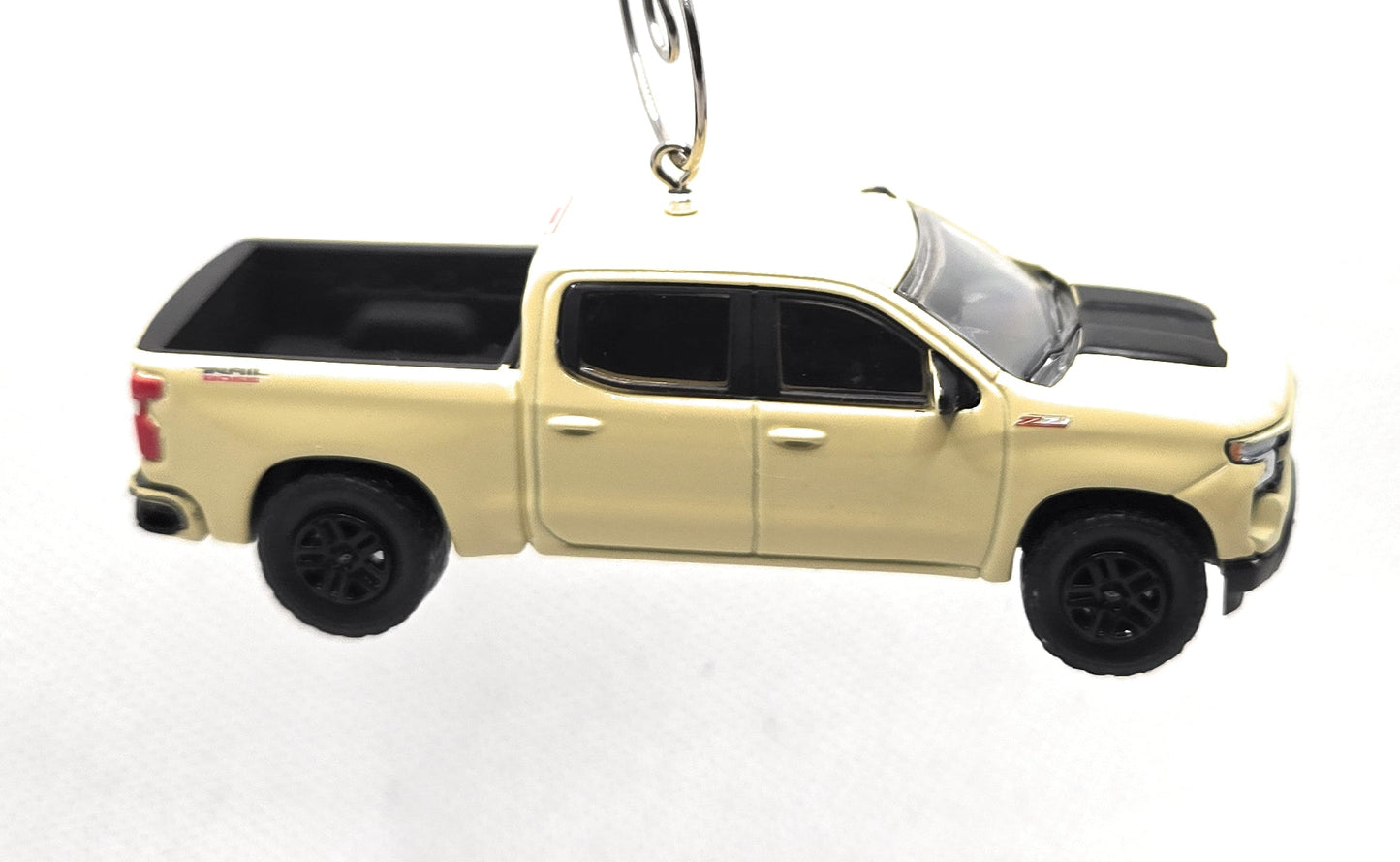 2023 Chevy Silverado LT Trail Boss Beige Christmas Ornament