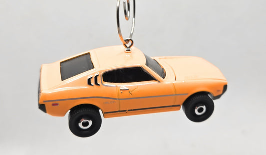 1974 Toyota Celica GT Liftback Orange Christmas Ornament