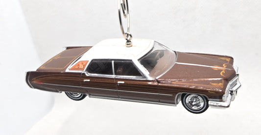 1973 Cadillac Sedan Deville Brown Christmas Ornament