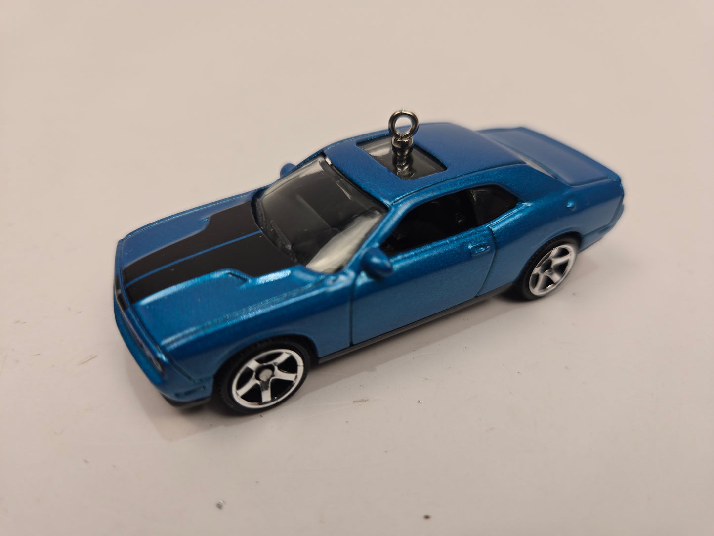 2008 Dodge Challenger SRT8 Blue Christmas Ornament