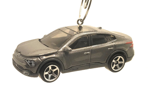 Citroen e C4 X Charcoal Grey Christmas Ornament