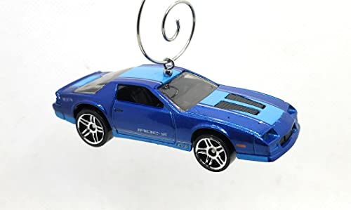 Christmas Ornament for 1985 IROC Chevy Camaro Blue