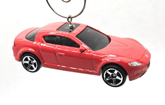 2004 Mazda RX-8 Red Christmas Ornament