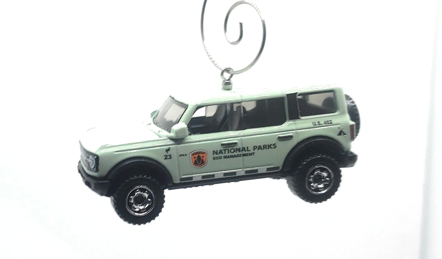 2021 Ford Bronco National Parks Green Christmas Ornament