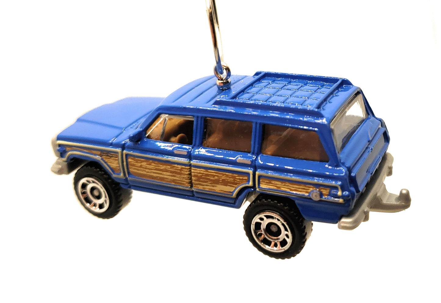 for Jeep Wagoneer Christmas Ornament 1:64 Blue