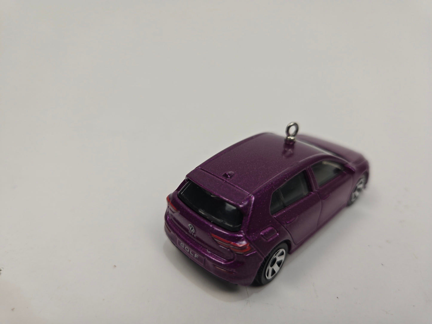 2021 Volkswagen Golf GTE Purple Christmas Ornament