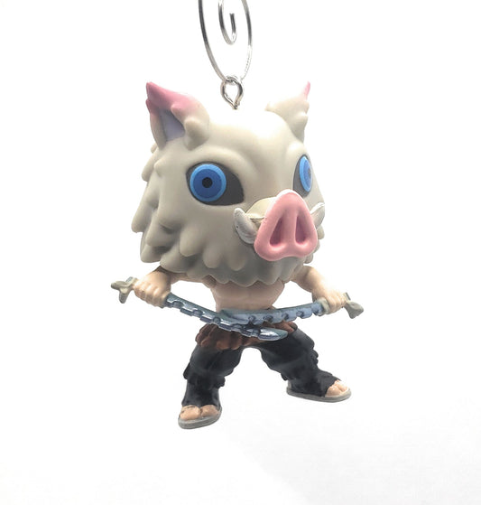 2023 Masked Inosuke Demon Slayer Anime Christmas Ornament