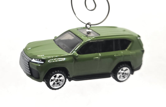 2022 Lexus LX Green Christmas Ornament