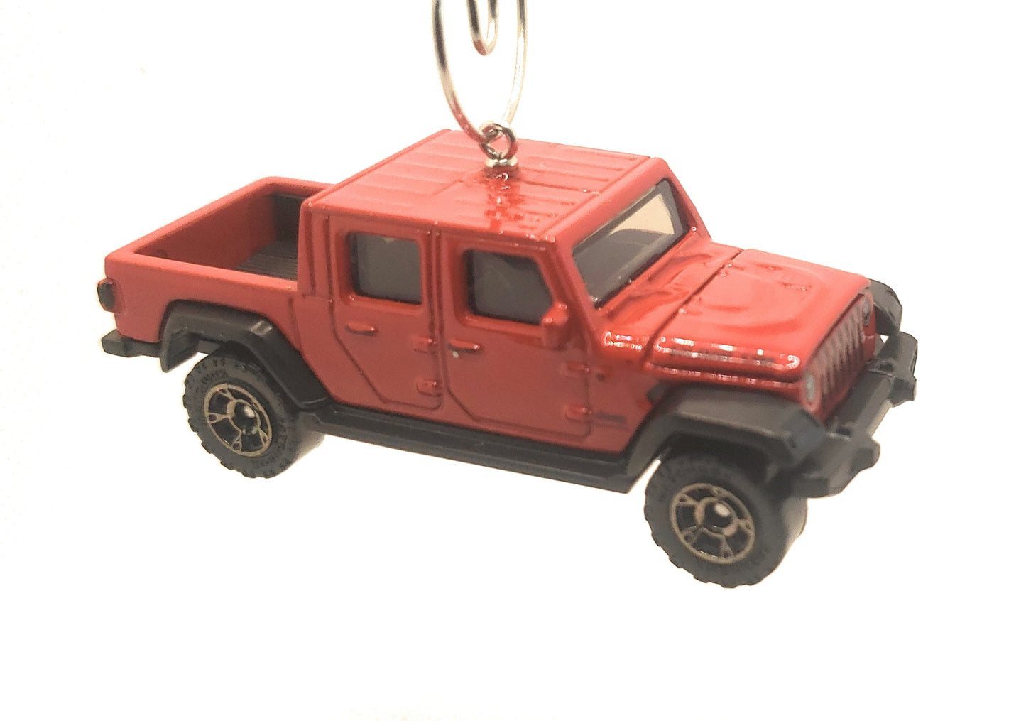 Jeep Gladiator Dark Red Christmas Ornament