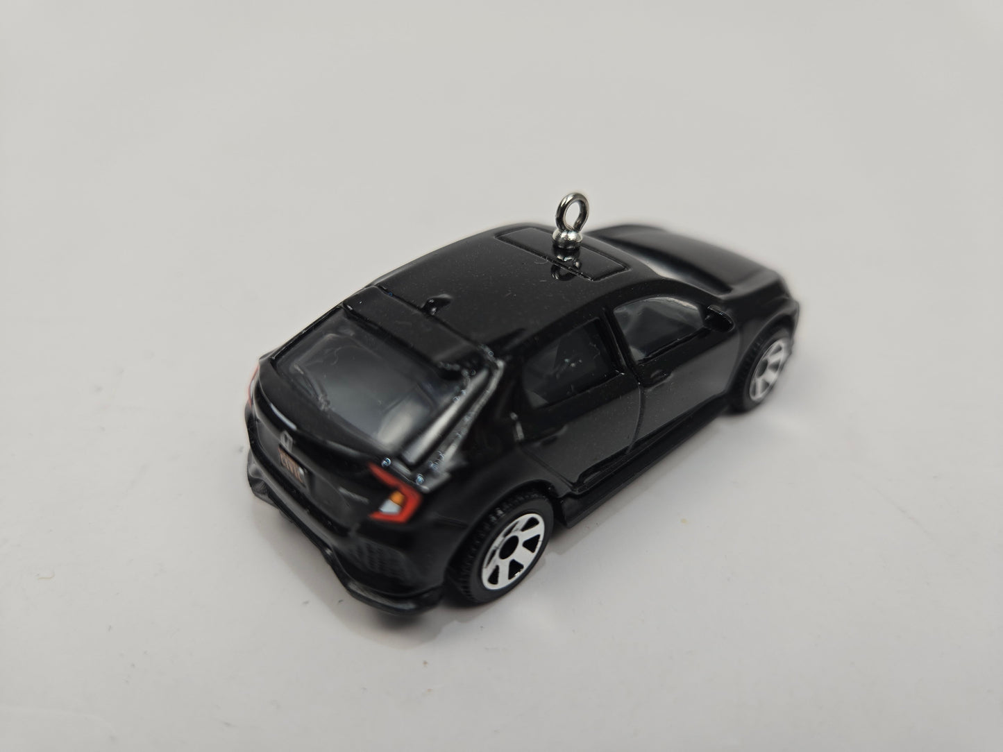 2017 Honda Civic Black Christmas Ornament