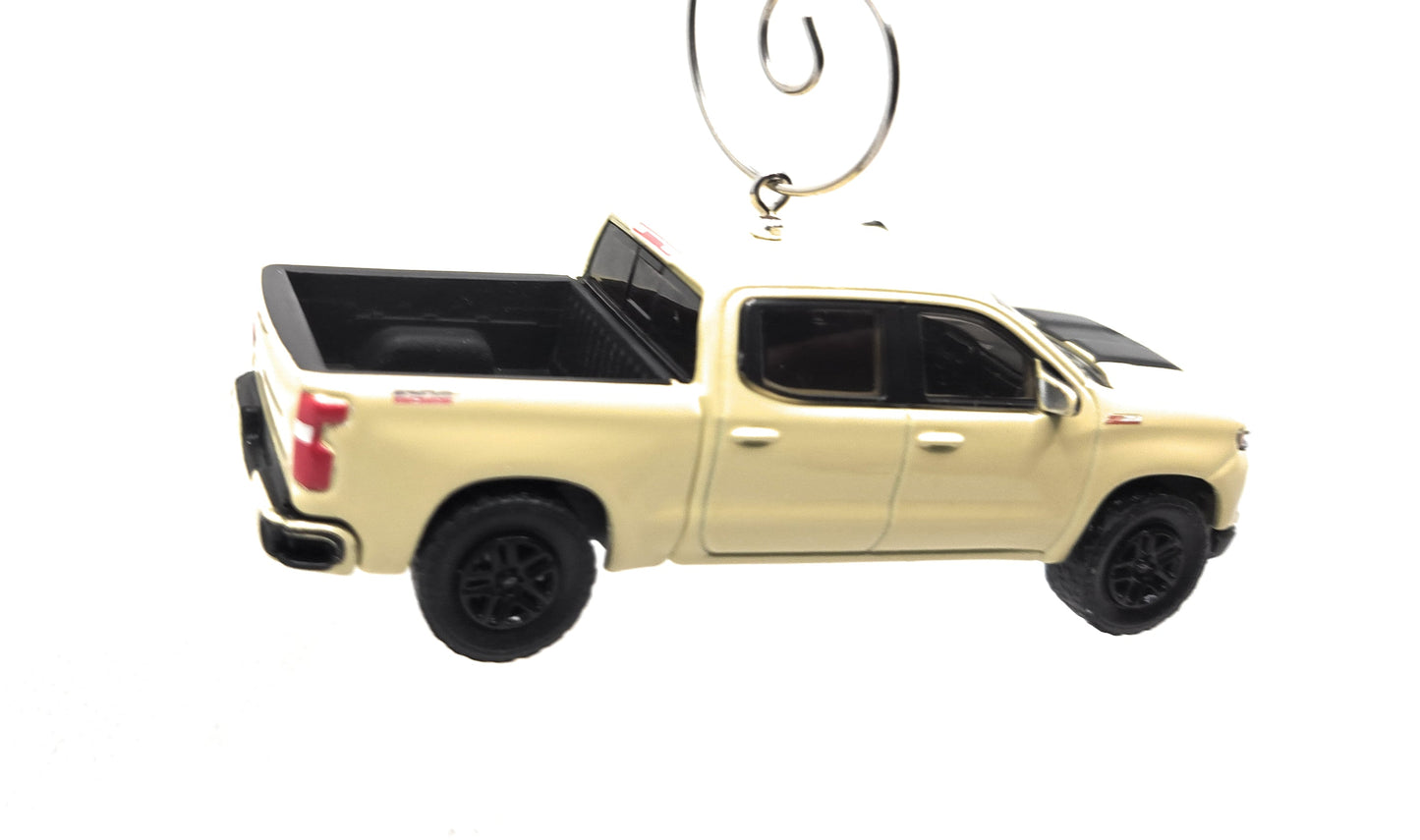 2023 Chevy Silverado LT Trail Boss Beige Christmas Ornament