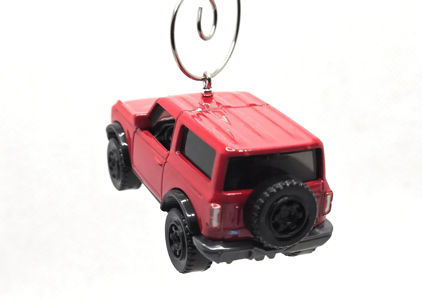 2021 Ford Bronco Red Christmas Ornament