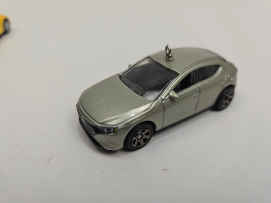 2019 Mazda3 Gray Christmas Ornament