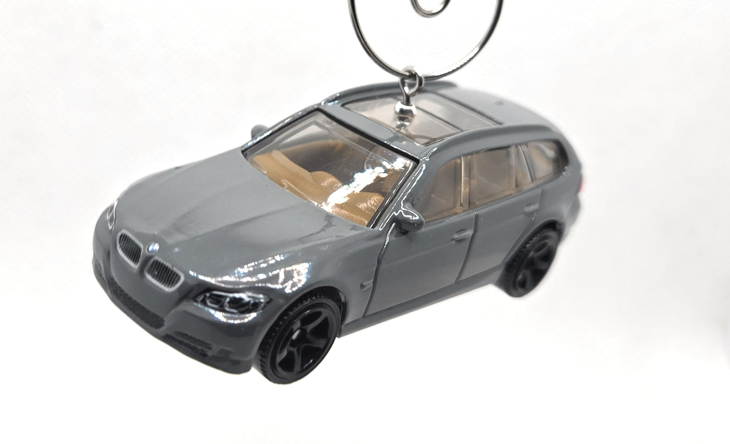 2012 BMW 3 Series Touring Gray Christmas Ornament