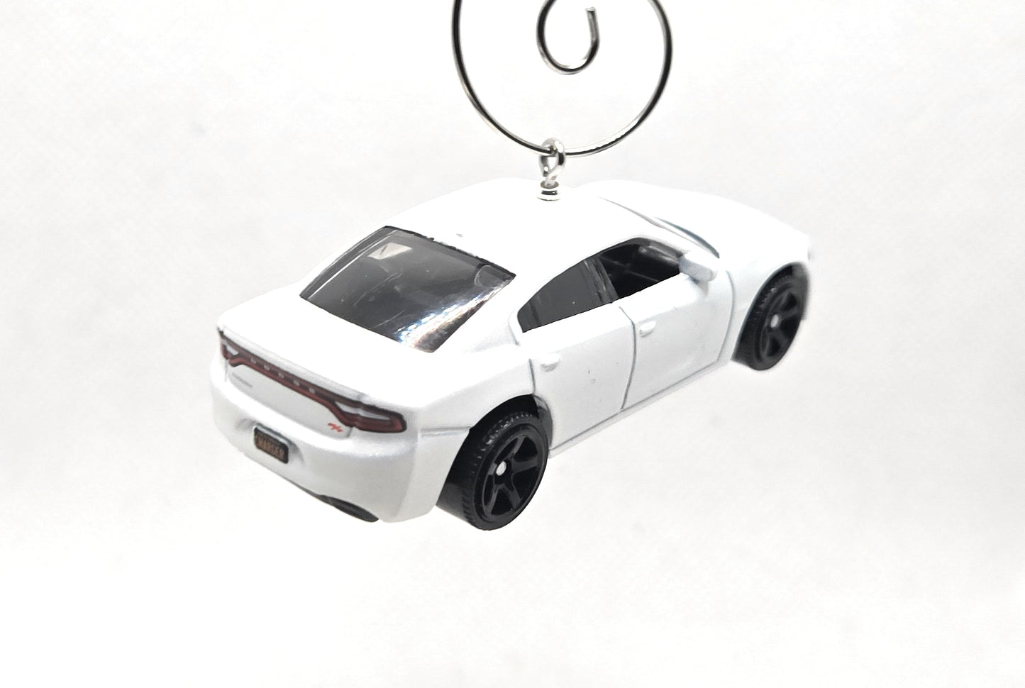 2018 Dodge Charger White Christmas Ornament