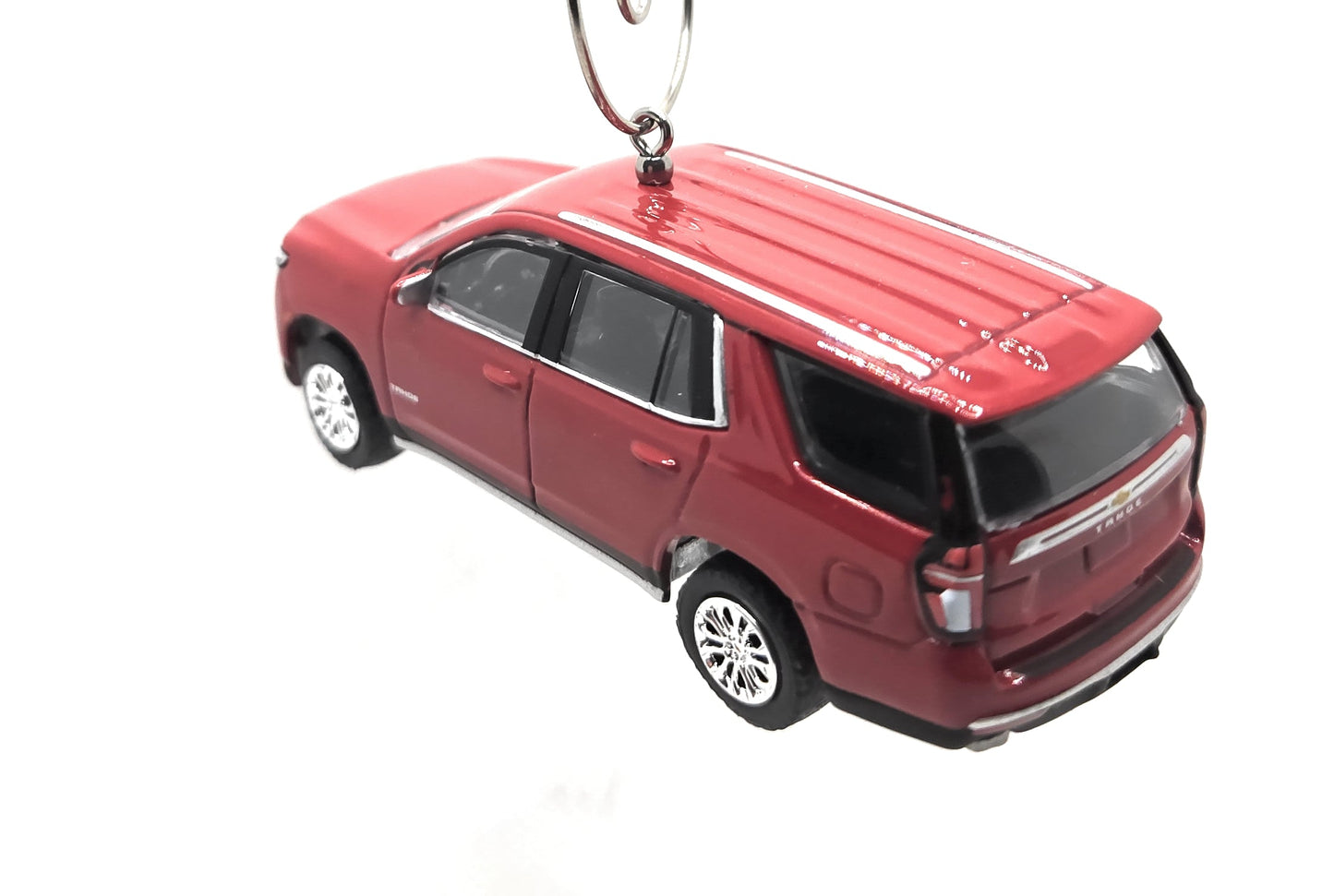 2023 Chevy Tahoe LS Red Christmas Ornament