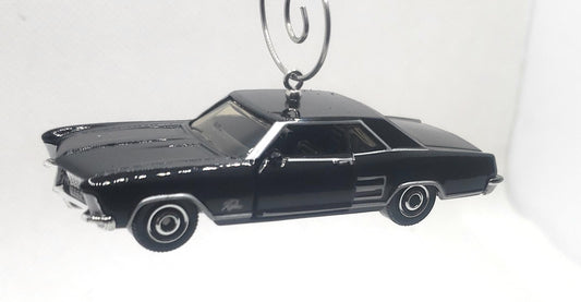 1964 Buick Riviera Black Christmas Ornament