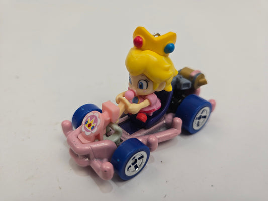 Mario Kart Princess Peach Pipe Frame Cart Christmas Ornament