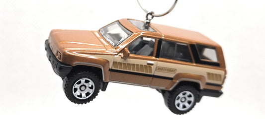 Toyota 4Runner Brown Christmas Ornament