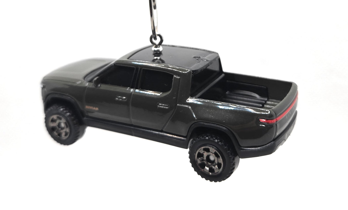 Rivian R1T Pickup Truck Green Christmas Ornament