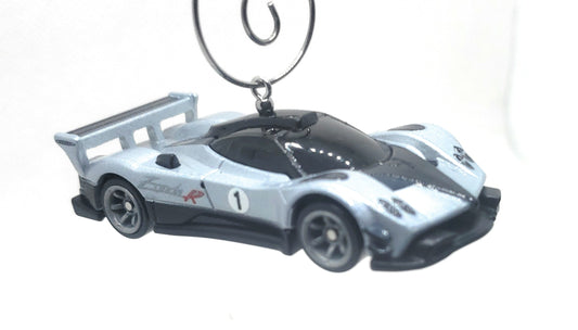 Pagani Xonda R Silver Black Christmas Ornament