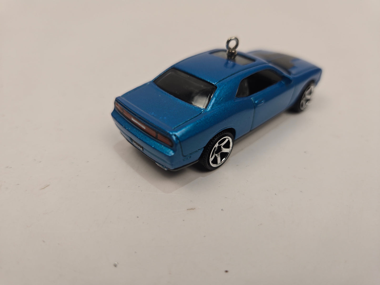 2008 Dodge Challenger SRT8 Blue Christmas Ornament