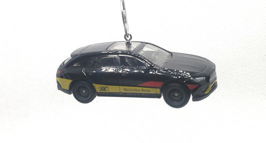 2020 Mercedes-Benz CLA Shooting Brake Black Yellow Christmas Ornament