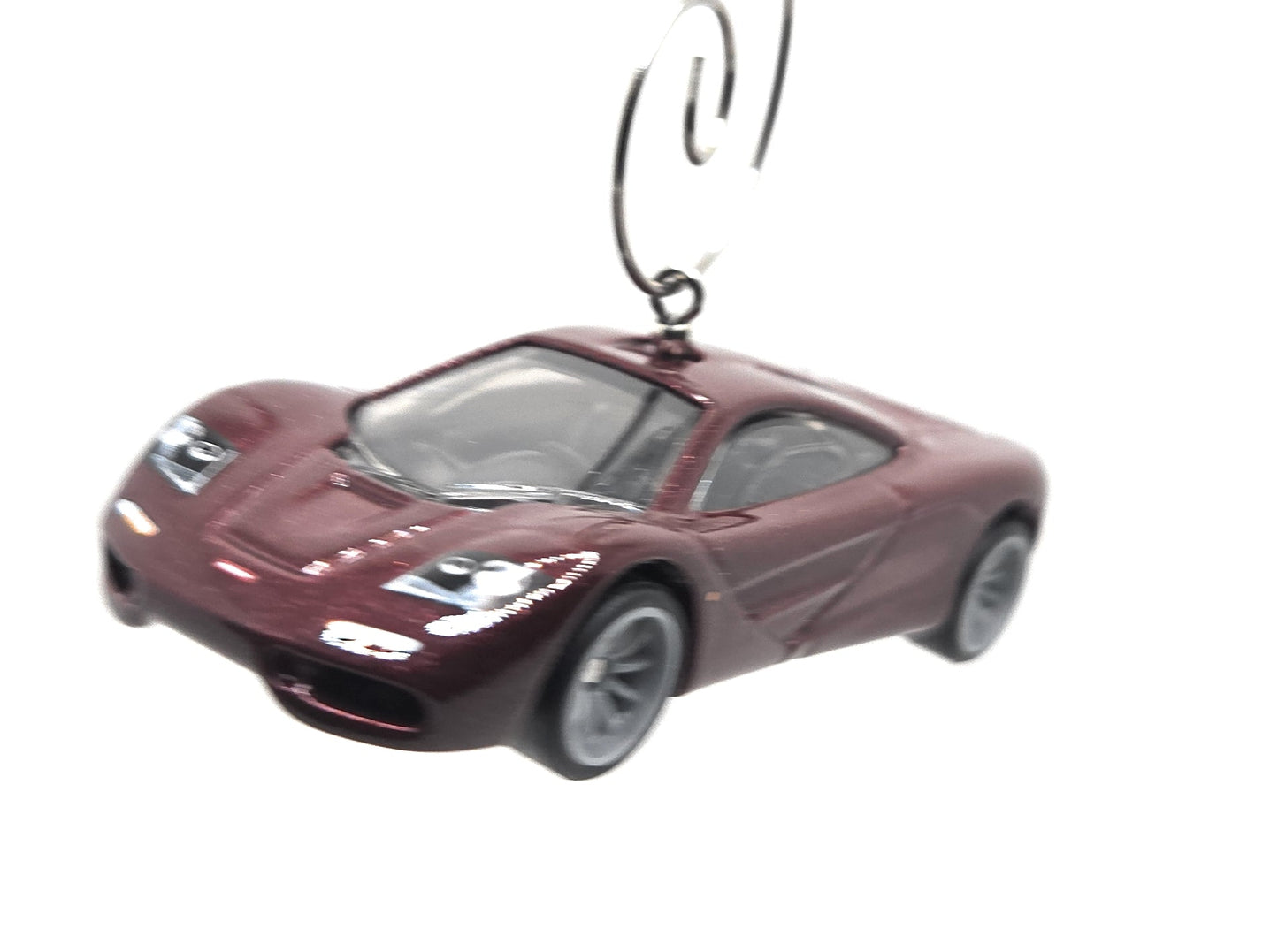 McLaren F1 Burgandy Christmas Ornament